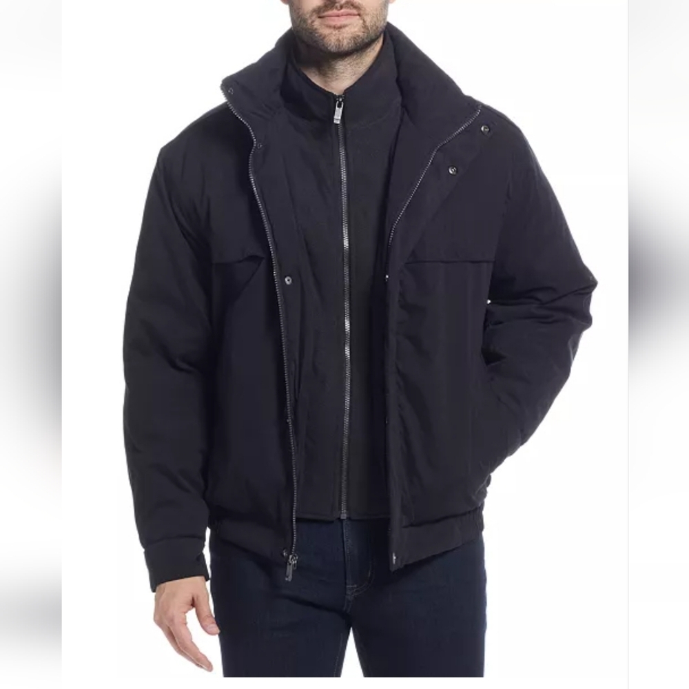 Weatherproof Garment Company Men's Microfiber Poly Filled Bomber Jacket 2XL